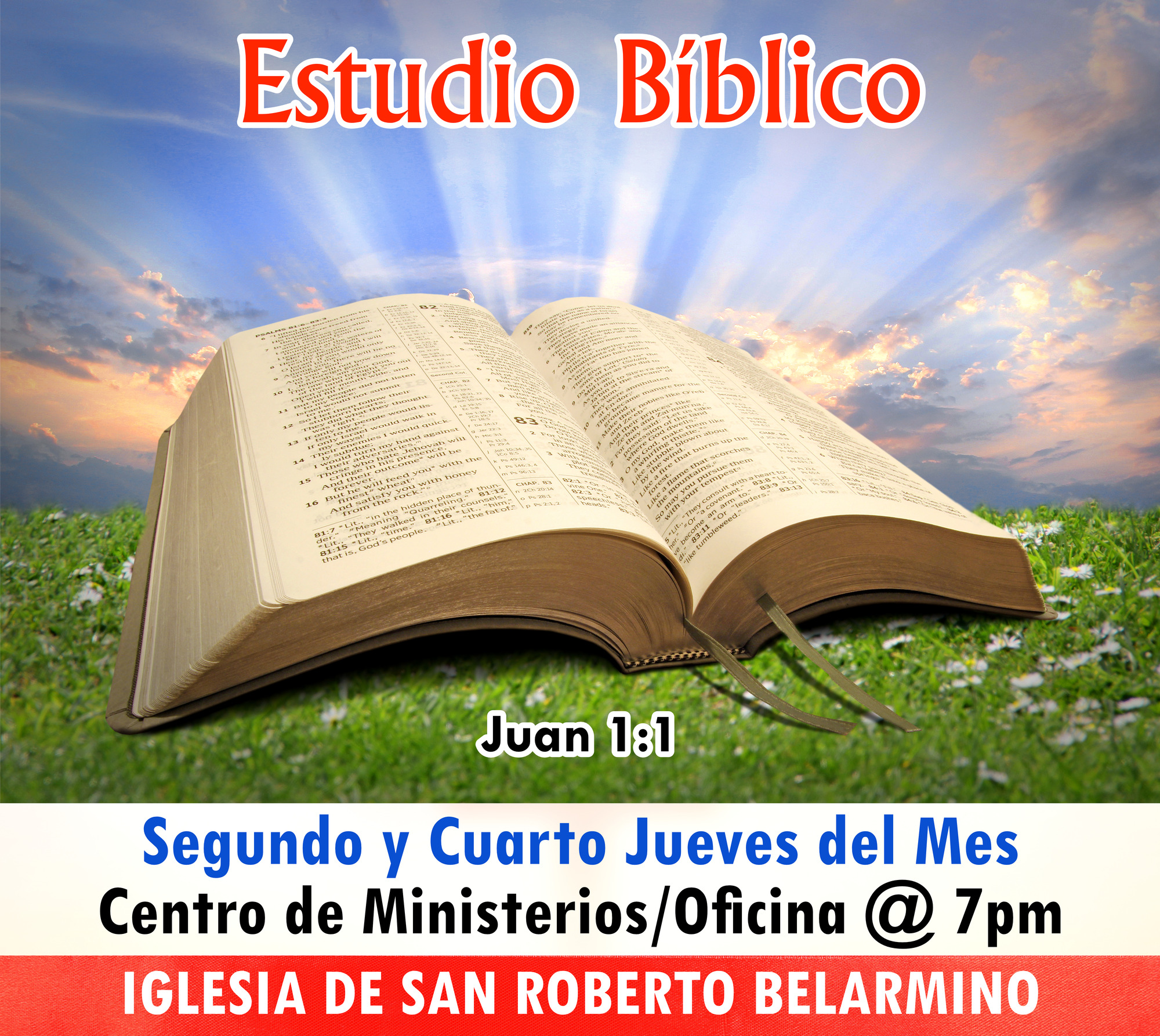 St. Robert Bellarmine Church Estudio Bíblico Burbank, CA